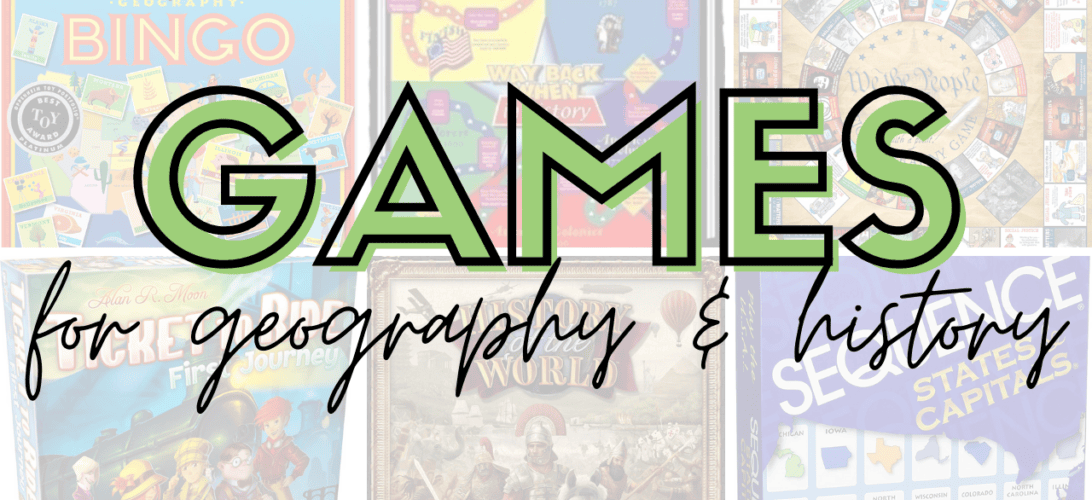 The Best Games for Geography & History Gameschooling
