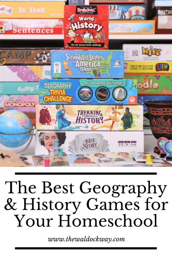 Top Twenty Games for Gameschooling Geography & History