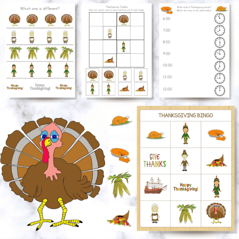 Thanksgiving Fun Pack - The Waldock Way