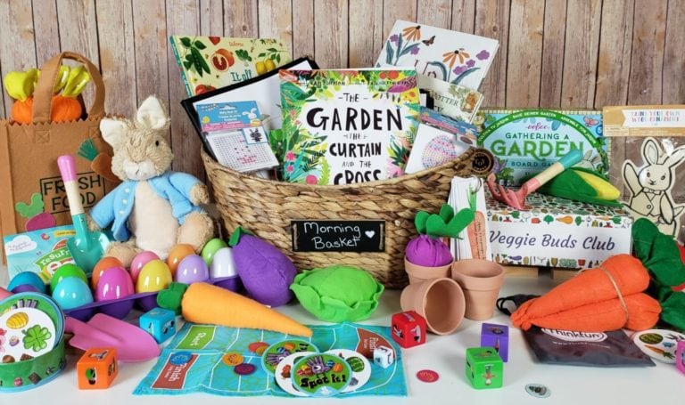 Garden Themed Morning Basket