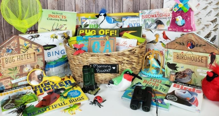 Bird & Bug Themed Morning Basket