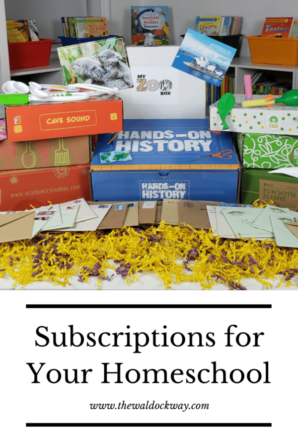 The Ultimate Guide To Subscriptions for Your Homeschool