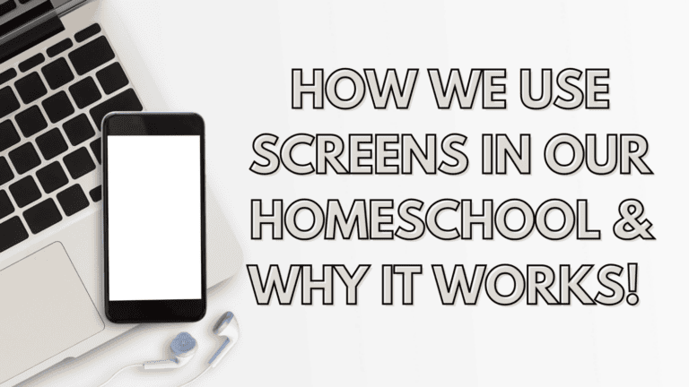 There are lots of awesome learning opportunities you can engage in when you welcome technology into your lesson planning. Discover the best options for learning with screens in your homeschool and how we incorporate them into our homeschool.