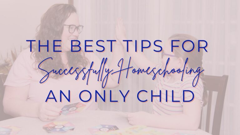 The Best Tips For Successfully Homeschooling An Only Child