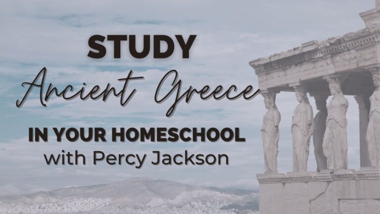 Study Ancient Greece in Your Homeschool With Percy Jackson