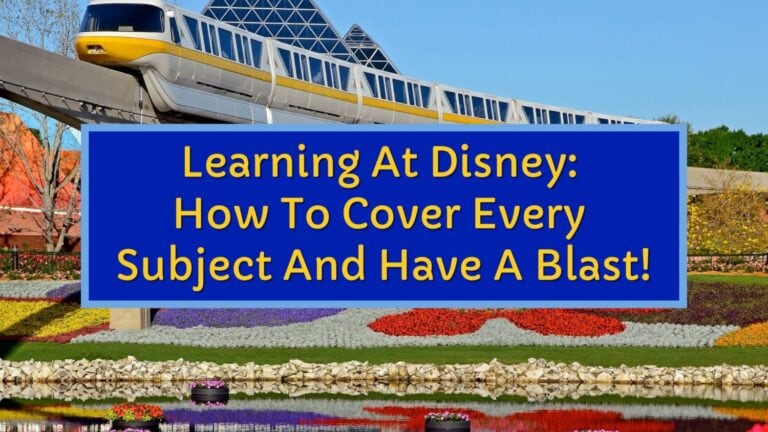 Learning At Disney: How To Cover Every Subject And Have A Blast!