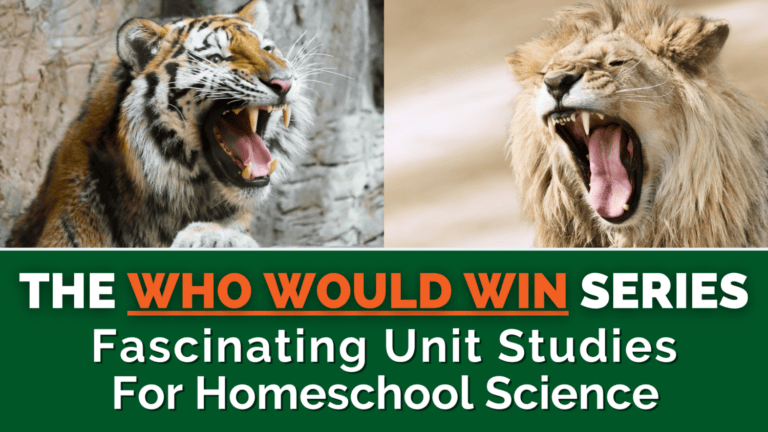 The Who Would Win Series: Fascinating Unit Studies For Homeschool Science