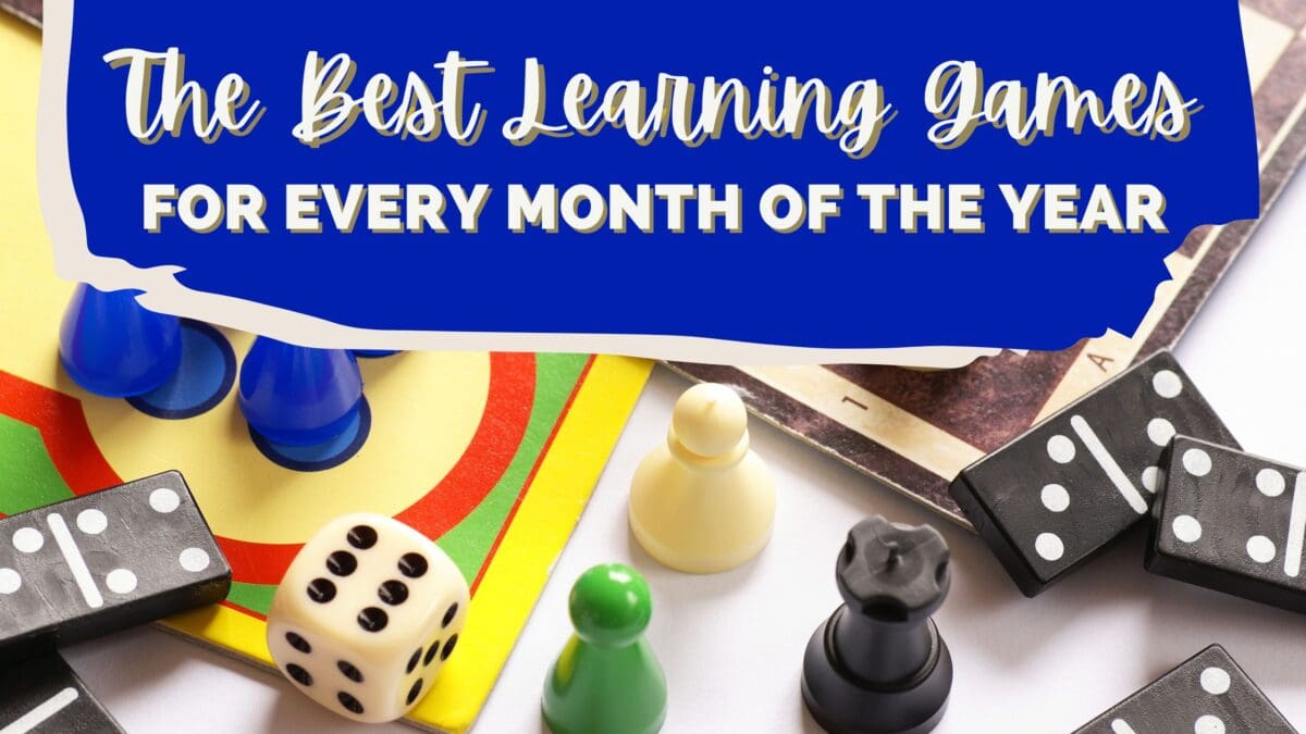 The Best Learning Games for Every Month of the Year