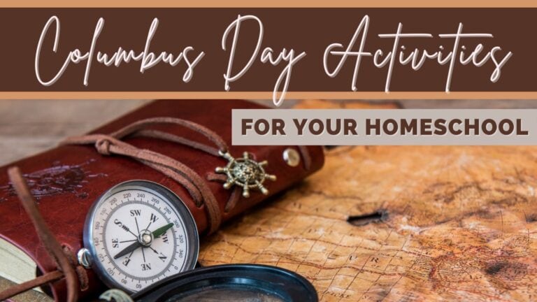 Columbus Day Activities For Your Homeschool