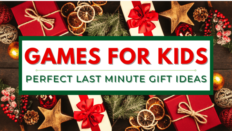 Games For Kids: Perfect Last Minute Gift Ideas