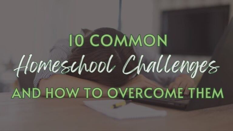 10 Common Homeschool Challenges and How to Overcome Them