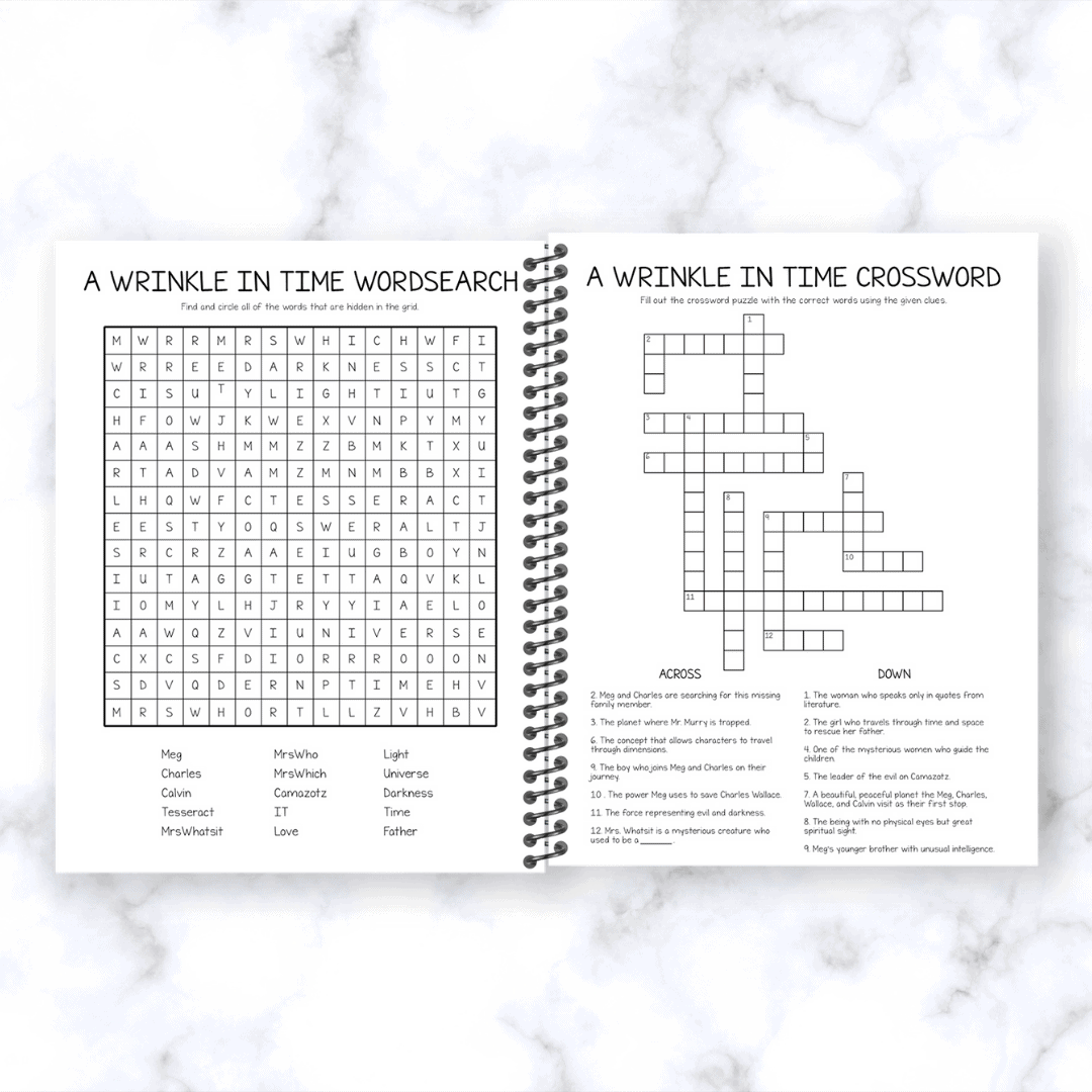 A Wrinkle In Time Novel Study - Image 4