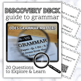Guide To Grammar Discovery Deck