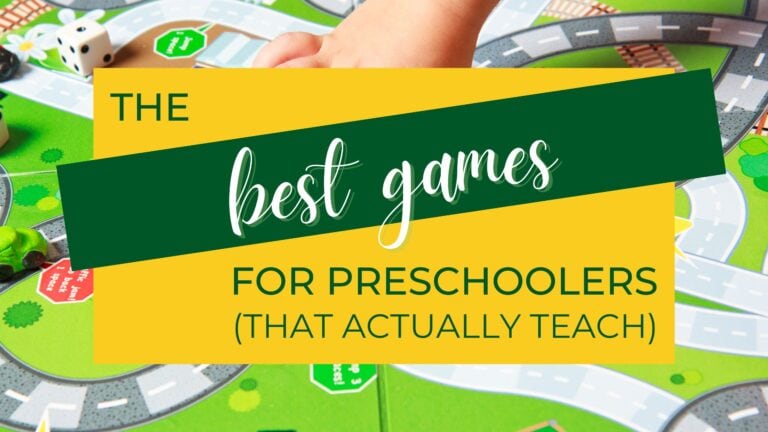 The Best Games for Preschoolers (That Actually Teach)