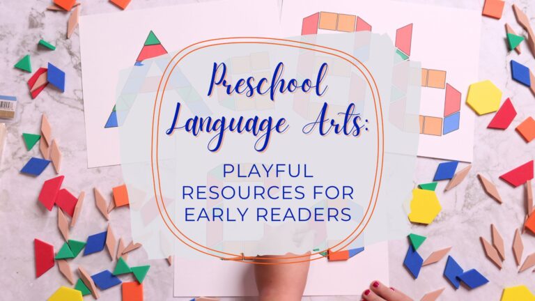 Preschool Language Arts: Playful Resources for Early Readers