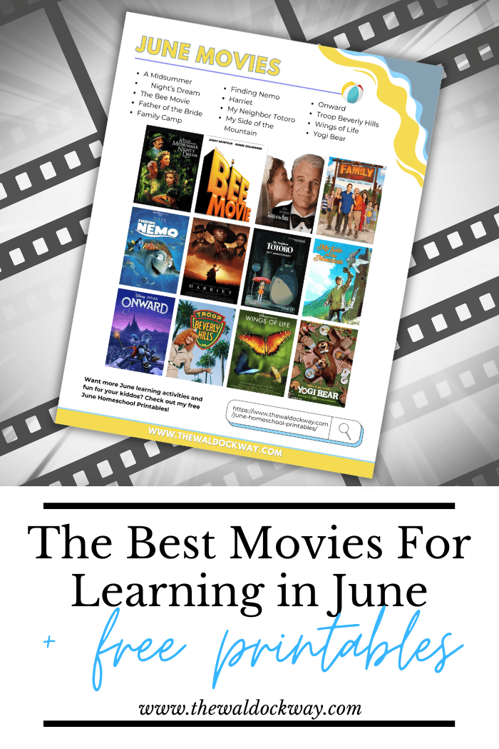 Looking for the best June homeschool movies? Discover educational and family-friendly films for Juneteenth, Father’s Day, National Camping Month, National Pollinator Week, and the summer solstice. Perfect for relaxed summer learning and meaningful family movie nights.