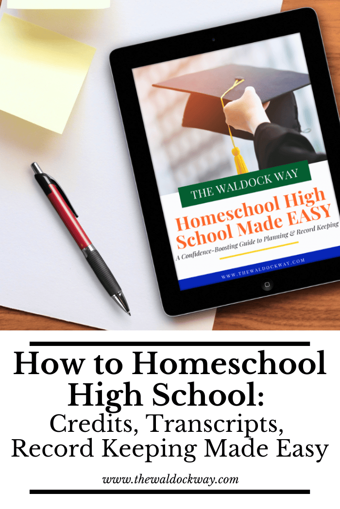 Learn how to handle homeschool high school credits and transcripts with confidence. Discover simple strategies for counting credits, creating transcripts, keeping records, and planning high school without overwhelm using a flexible homeschool approach.